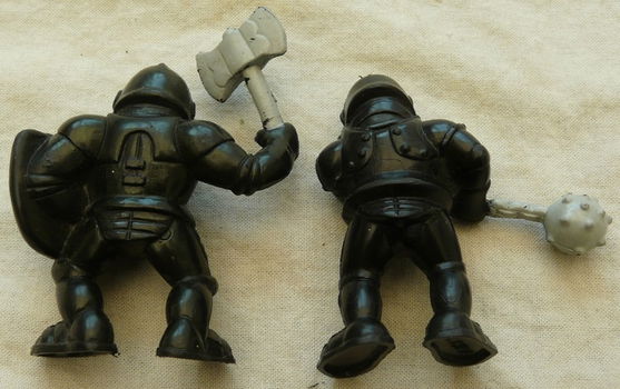 Actiefiguren Lotje / Action Figures Lot, Black Knights, Redbox, 1990s.(Nr.1) - 2