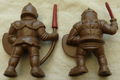 Actiefiguren Lotje / Action Figures Lot, Brown Knights, Redbox, 1990s.(Nr.1) - 2 - Thumbnail