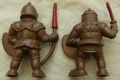 Actiefiguren Lotje / Action Figures Lot, Brown Knights, Redbox, 1990s.(Nr.1) - 3 - Thumbnail