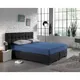 Jersey hoeslaken 160/180x200 Blauw - 5 - Thumbnail