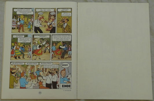 Strip Boek, Het Boek Van De Film, Kuifje En Het Haaienmeer, Casterman, 1973.(Nr.1) - 2