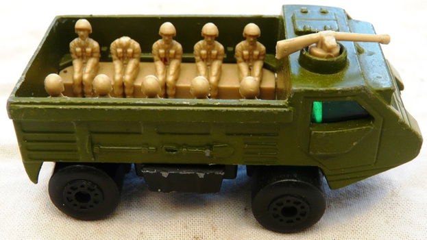 Vehicle Diecast, Matchbox (SuperFast), No.54 - Personnel Carrier, 1978.(Nr.1) - 5