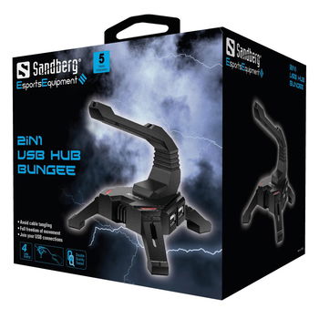 2in1 USB Hub Bungee maakt leven van gamer gemakkelijker - 3