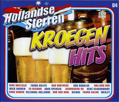 Hollandse sterren - Kroegen Hits (2 CD) Nieuw - 0