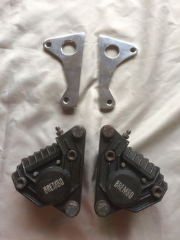 Brembo remklauwen (links & rechts) type Moto Guzzi 1989-1990 - 1