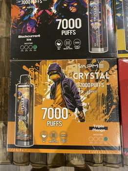 Cristal vape 7000 puff in 8 smaken - 3