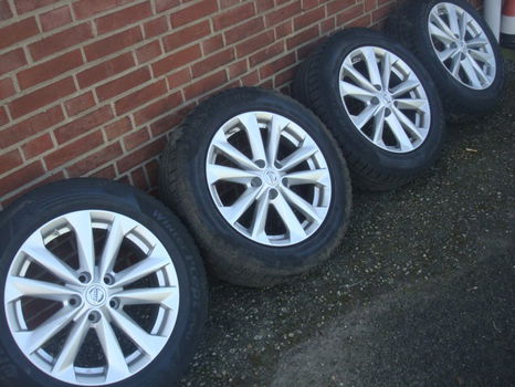 17’’inch Originele Nissan Qashqai Velgen 5x114.3 - 2