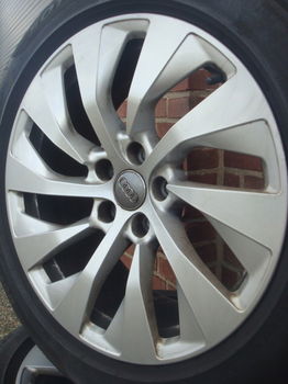 18’’Inch Originele Audi A7 S7 4K Velgen en banden Continental Winter 5x112 - 7