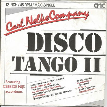 Carl Nelke Company – Disco Tango II (1984) - 0