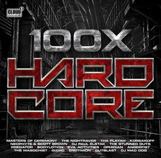 100 X Hardcore (2 CD) Nieuw