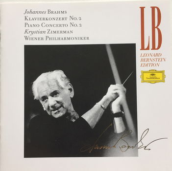 Leonard Bernstein - Brahms • Krystian Zimerman • Wiener Philharmoniker – Klavierkonzert - 0