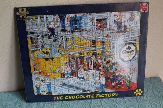 Frame puzzel The Chocolate Factory - Jan van Haasteren - 0