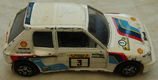 Modelauto, Bburago, Schaal 1:43, Peugot 205 Turbo 16 (No.3), Mfr Code: 4123, 1980s.(Nr.1) - 5 - Thumbnail