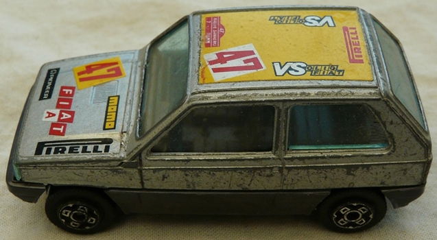 Modelauto, Bburago, Schaal 1:43, Fiat Panda (No.47), 1980s.(Nr.1) - 3