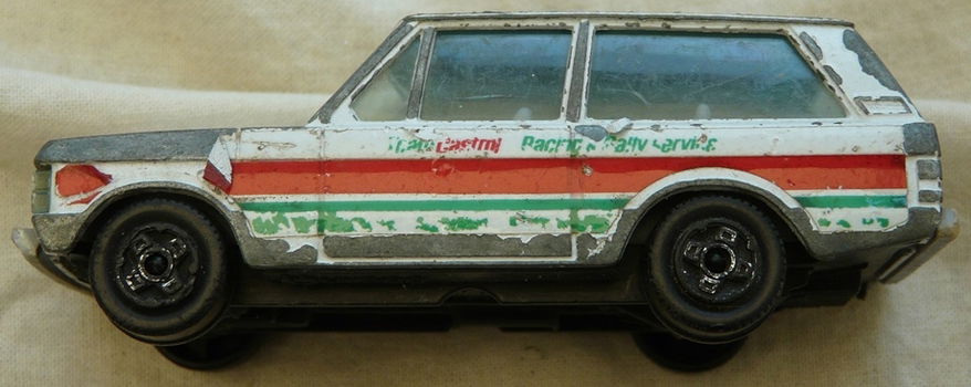 Modelauto, Bburago, Schaal 1:43, Range Rover (Team Castrol), Mfr Code: 4104, 1980s.(Nr.1) - 4