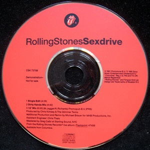 The Rolling Stones – Sexdrive (3 Track CDSingle) Promo Nieuw - 0