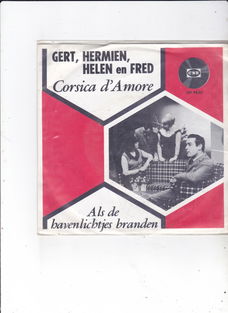 Single Gert, Hermien, Helen en Fred - Corsica d'amore