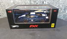 Ferrari FXX 2006 blauw / wit 1:43 Hotwheels Elite H402 - 3 - Thumbnail