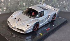 Ferrari FXX 2006 grijs 1:43 Hot wheels Elite H403