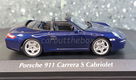 Porsche 911 Carrera S cabriolet blauw 1:43 Maxichamps max046 - 1 - Thumbnail