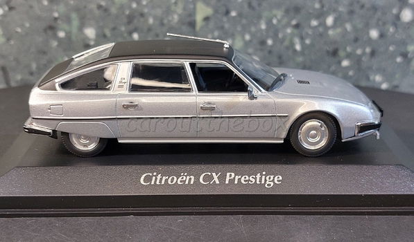 Citroen CX Prestige grijs 1:43 Maxichamps max042 - 1