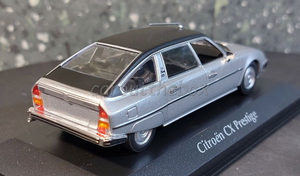 Citroen CX Prestige grijs 1:43 Maxichamps max042 - 2