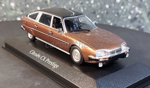 Citroen CX Prestige bruin 1:43 Maxichamps max043 - 0