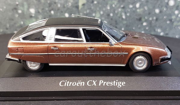 Citroen CX Prestige bruin 1:43 Maxichamps max043 - 1