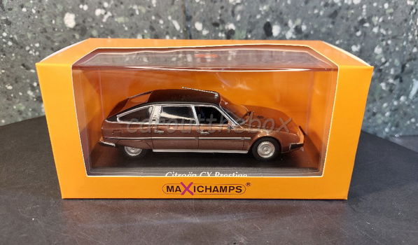 Citroen CX Prestige bruin 1:43 Maxichamps max043 - 3