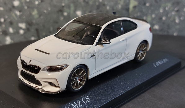 BMW M2 CS wit 1:43 Minichamps Mi108 - 0