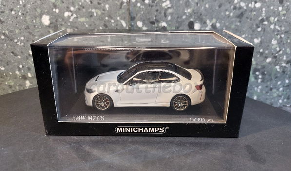 BMW M2 CS wit 1:43 Minichamps Mi108 - 3