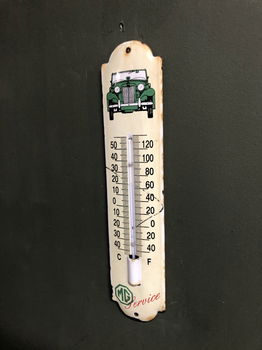 Emaille Thermometer MG Service - 3