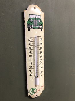 Emaille Thermometer MG Service - 4