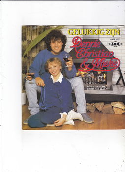 Single Dennie Christian & Mieke - Gelukkig zijn - 0