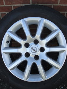 16''Originele Opel Velgen en Banden Steek 5x110