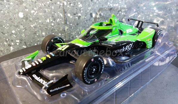 Ed Carpenter Dallara #21 Rinus Veekay 1:18 Greenlight G414 - 0