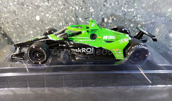 Ed Carpenter Dallara #21 Rinus Veekay 1:18 Greenlight G414 - 1