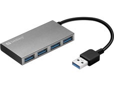 USB 3.0 Pocket Hub 4 ports