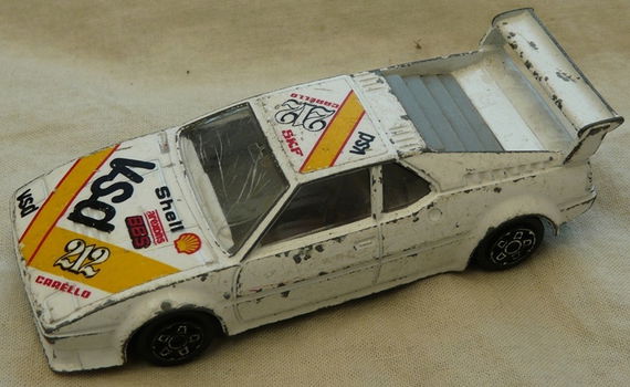 Modelauto, Bburago, Schaal 1:43, BMW M1 (No.212), Mfr Code: 4169, 1980s.(Nr.1) - 0