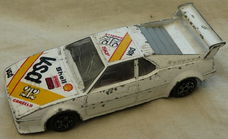 Modelauto, Bburago, Schaal 1:43, BMW M1 (No.212), Mfr Code: 4169, 1980s.(Nr.1)