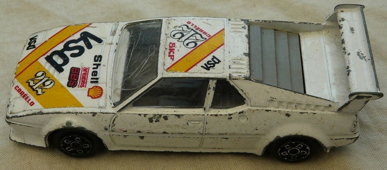 Modelauto, Bburago, Schaal 1:43, BMW M1 (No.212), Mfr Code: 4169, 1980s.(Nr.1) - 3