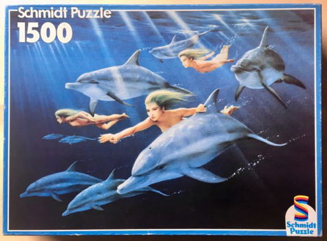 Schmidt Puzzle - Waterballet 1500 stukjes - 0