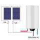 Aparici SOL 100 liter HYBRID solar, 230Vac - 2 - Thumbnail