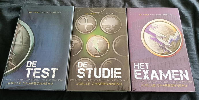 DE TEST-TRILOGIE COMPLEET 3 delen - Joelle Charbonneau - 0