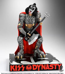 Knucklebonz Kiss Rock Iconz Dynasty Statue set