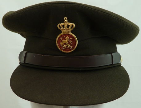 Pet, Uniform, DT63 (Dagelijks Tenue), Manschappen, Koninklijke Landmacht, maat: 57, jaren'60/'70.(2) - 0