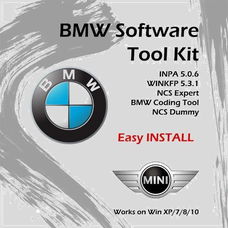 BMW K + DCAN USB Interface set + INPA EDIABAS NCS EXPERT PAKKET