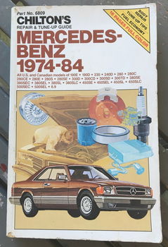 Chilton's MERCEDES-BENZ 1974-84 Repair & Tune-up Guide - 0