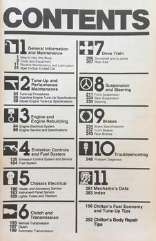 Chilton's MERCEDES-BENZ 1974-84 Repair & Tune-up Guide - 1