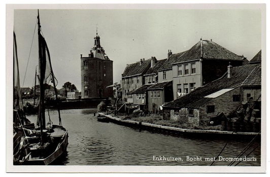 Enkhuizen Bocht met Drommedaris - 0